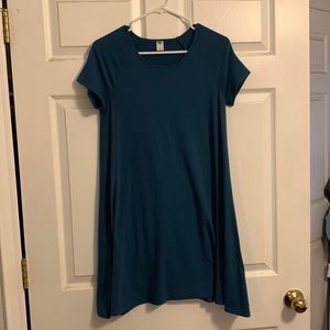 ⭐️Turquoise old navy T-shirt dress